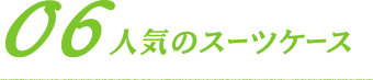 人気のスーツケース